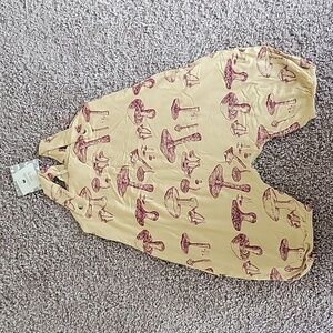 NWT Kate Quinn Mushrooms Bubble Jumpsuit.